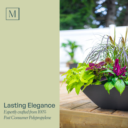Evolve Tapered Bowl Planter (2-Pack)