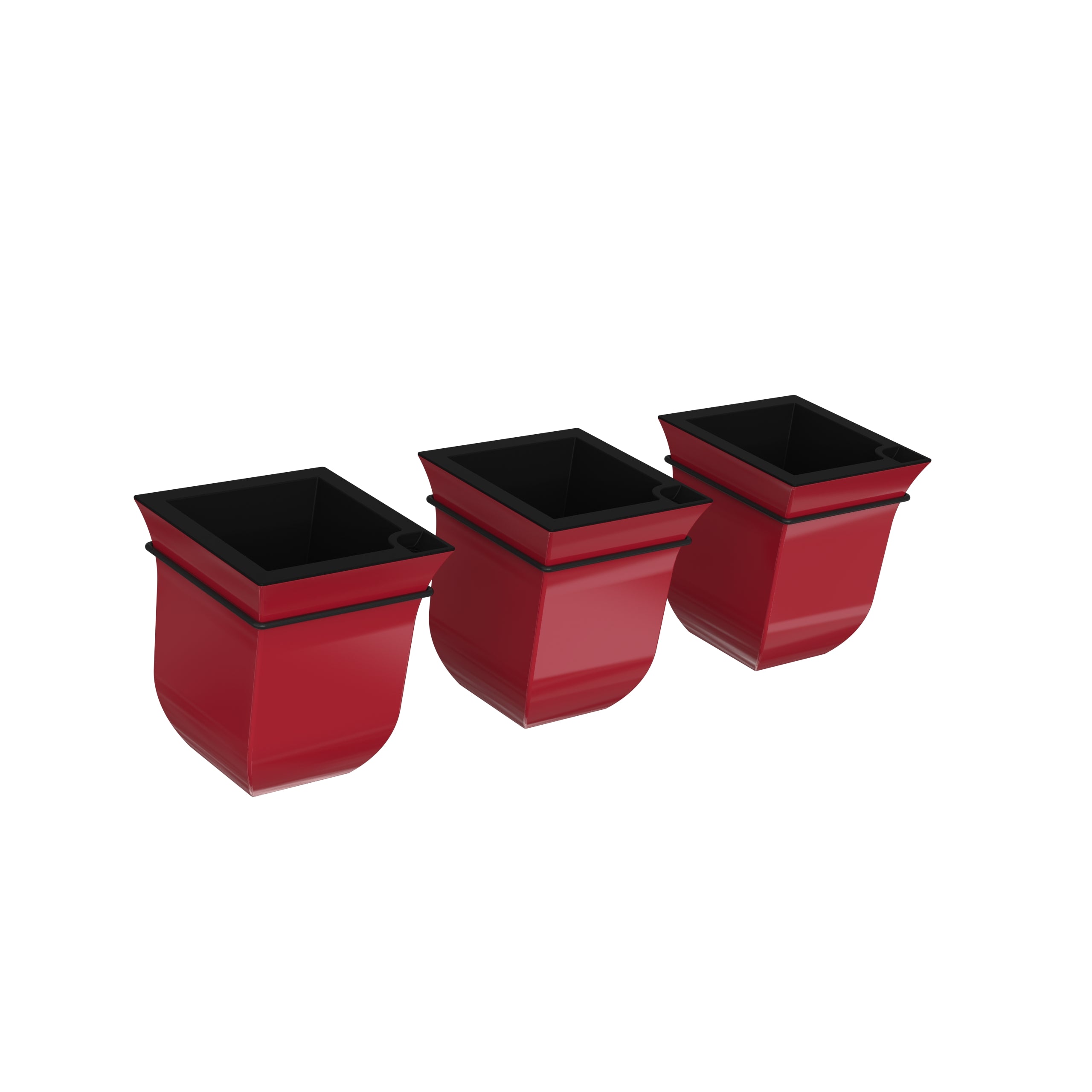 Mayne Valencia 8-Inch Self-Watering Wall Mount Planter (3-Pack)