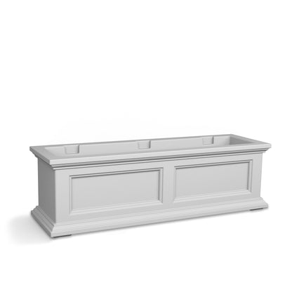 Mayne Fairfield 3ft Self-Watering Window Box with Steel Wall Mount Brackets