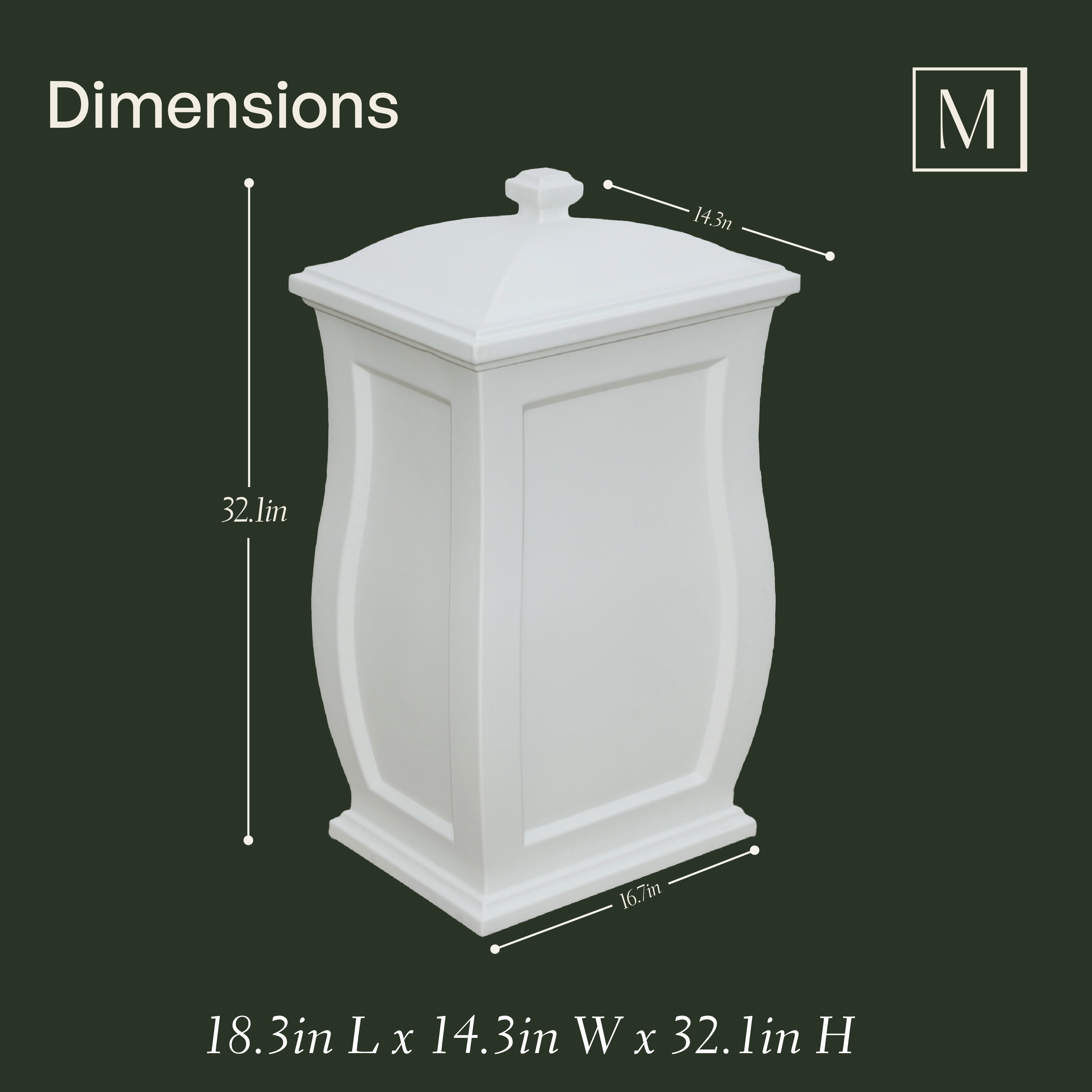Mayne Mansfield Multi-Purpose Storage Bin