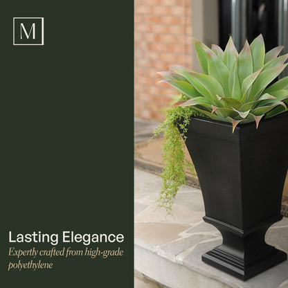 Mayne Vienna 25in Tall Urn Planter