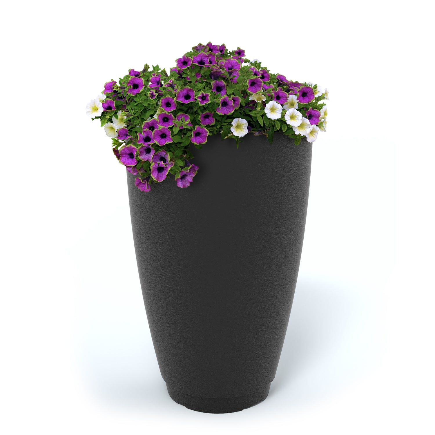 Mayne Caprio 26-Inch Self-Watering Tall Planter (Black)