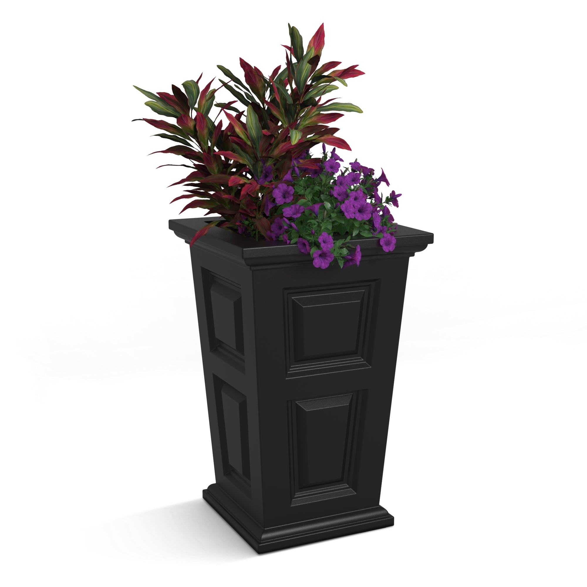 Mayne Wyndham 24-Inch Self-Watering Tall Planter with Removable Planting Insert