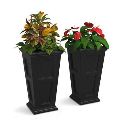 Mayne Fairfield 28-Inch Self-Watering Tall Planter with Removable Planting Insert