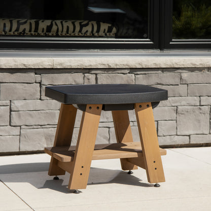 Mayne Mesa Patio Side Table (Black)
