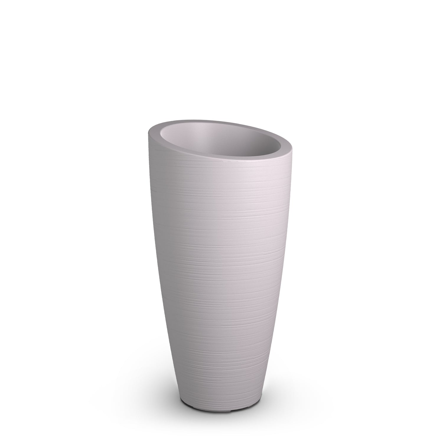 Mayne Modesto 32in Tall Planter (Black &amp; White)