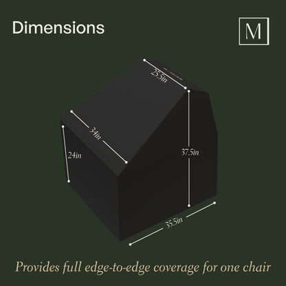 Mayne Mesa Patio Chair Cover – Weather-Resistant Outdoor Furniture Cover, Fits MESA Collection Chair